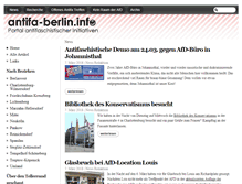 Tablet Screenshot of antifa-berlin.info